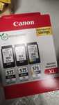 Pack tinteiros novos Canon PG-575 e 576 XL
