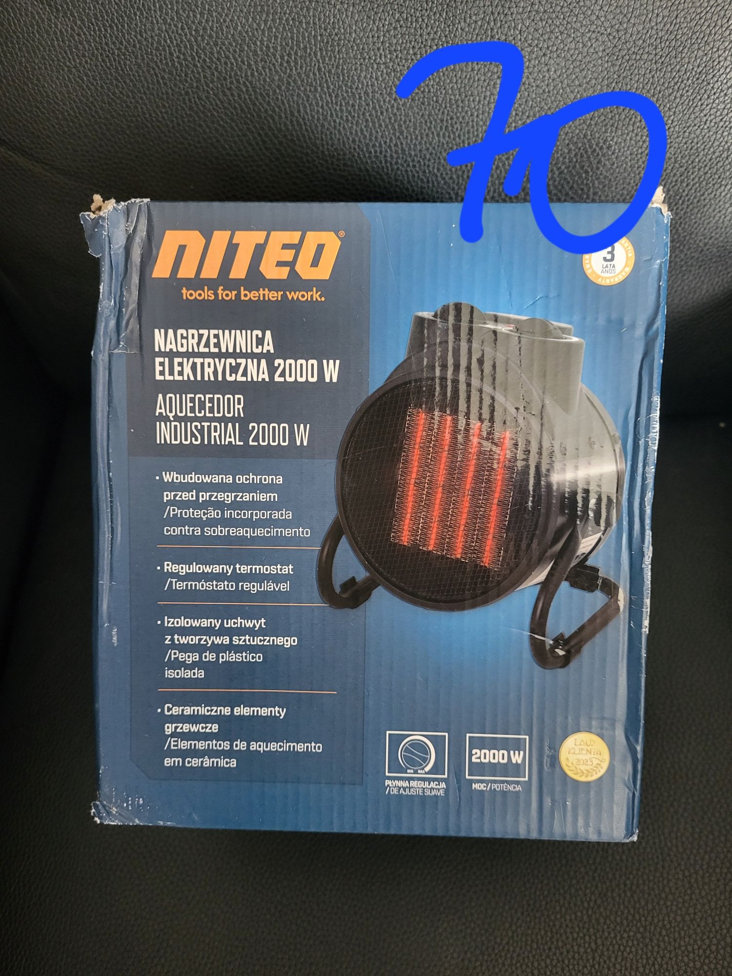 Nagrzewnica elektryczna niteo