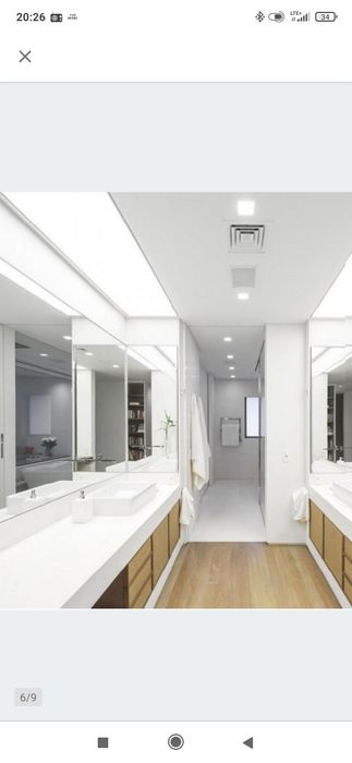 Panel LED podtynkowy plafon sufitowy, 12W, 3 szt.