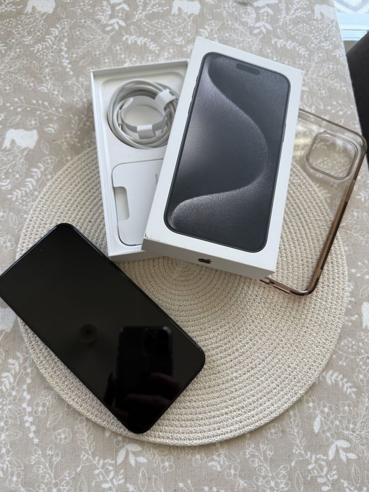 iPhone 15 Pro Max 256 GB Tytan Czarny GWARANCJA