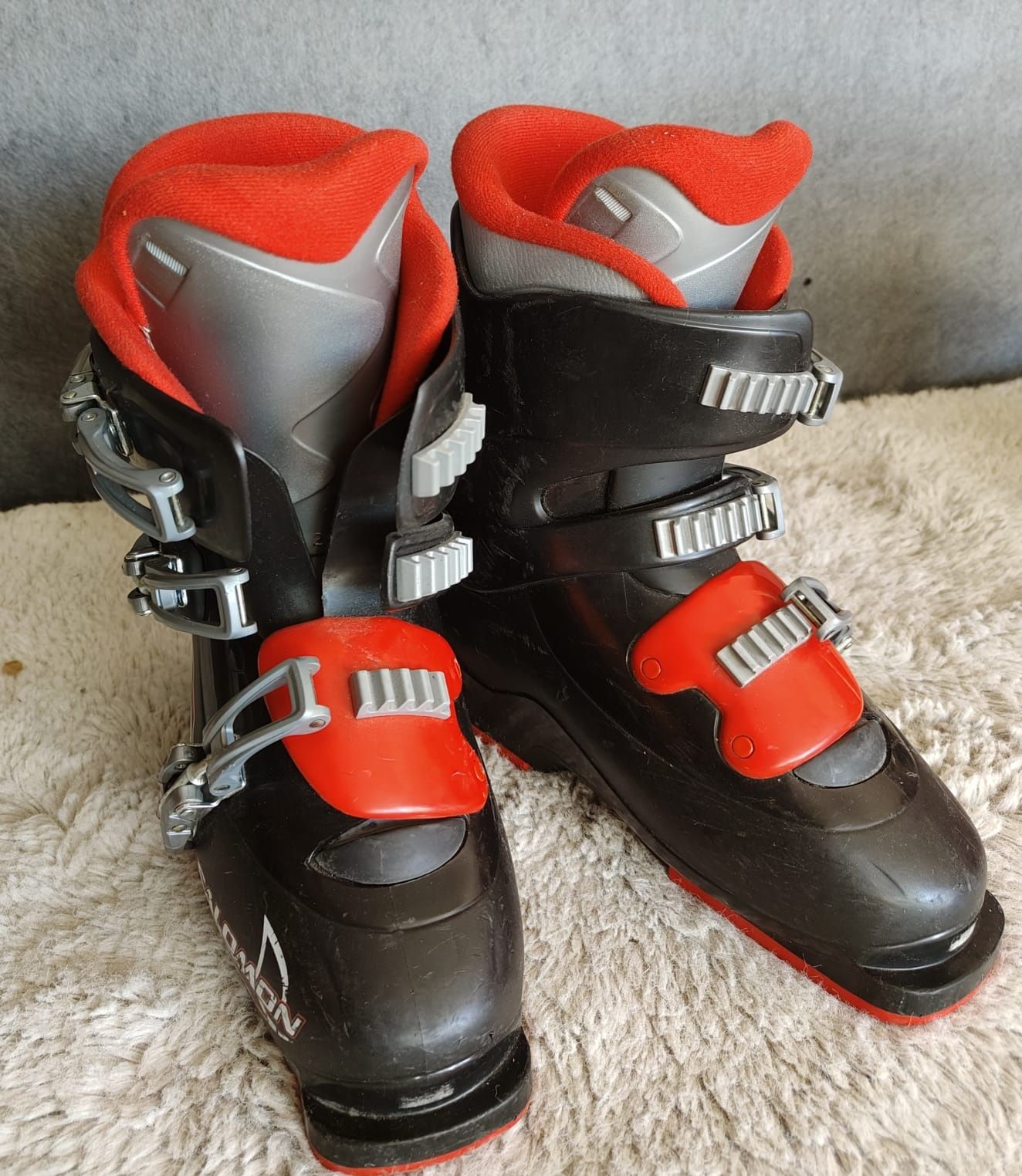 Czarne buty narciarskie SALOMON Rozm 38.5 - 24.5 cm wkładka polecam