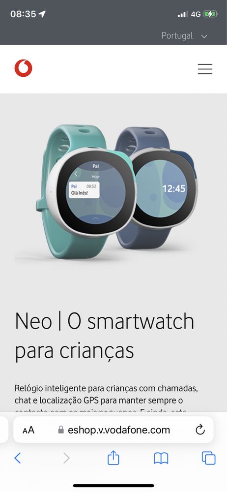 Smartwatch Neo Vodafone