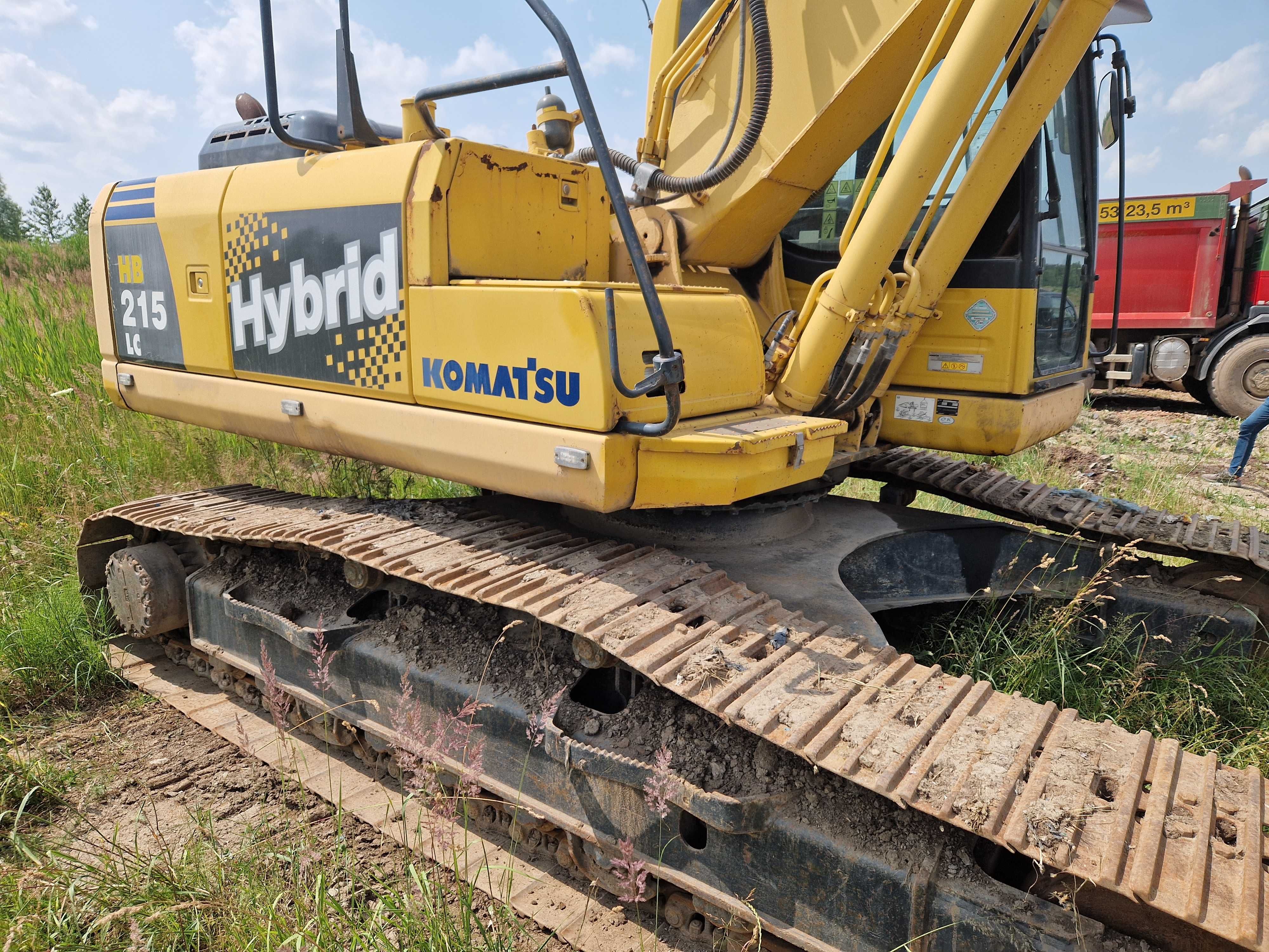 koparka komatsu pc200 pc210 hb215 pc240 części siłownik gąsienica