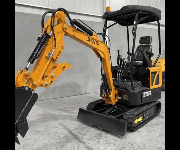 Mini escavadora HT15-3 1.5 ton Devil´Machines