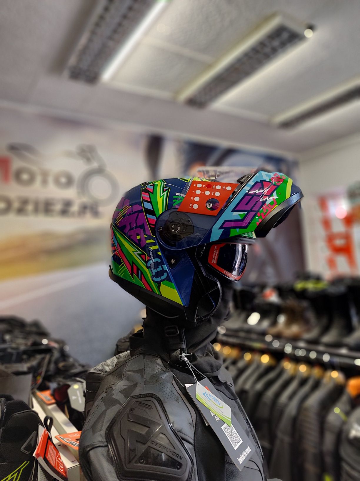 Kask motocyklowy używany nowy outlet LS2 BELL HJC Airoh FOX