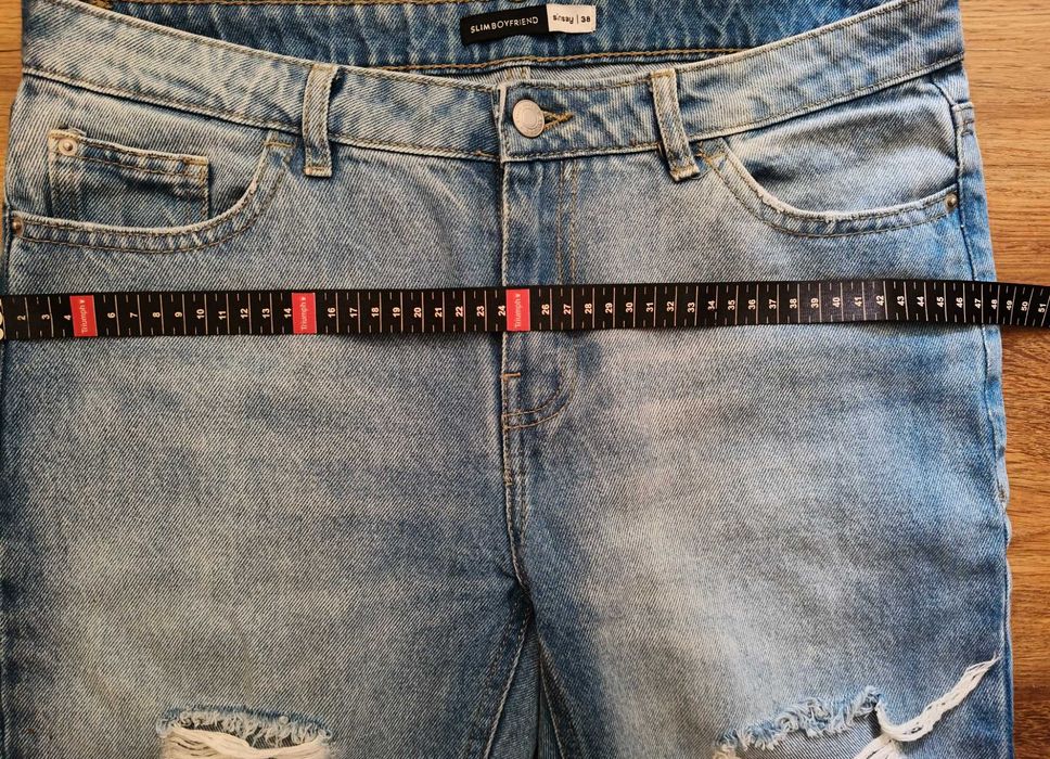 Spodnie jeansowe boyfriend Sinsay