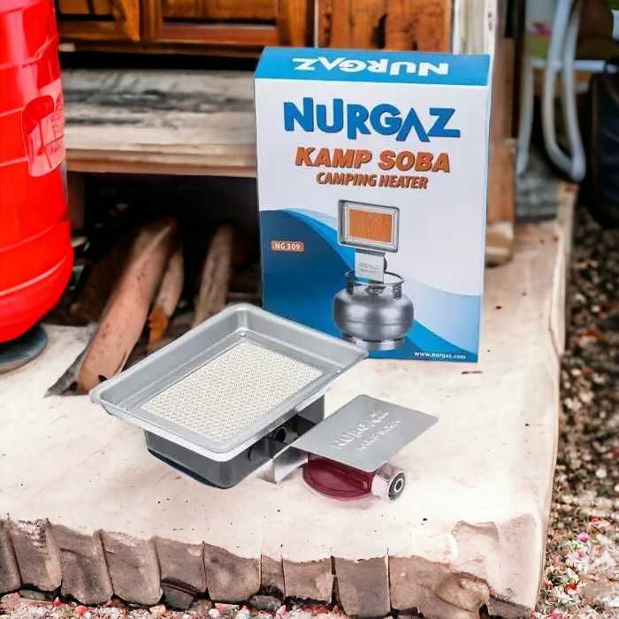 Инфракрасный газовый обогреватель Nurgaz NG-309 под любой тип баллона