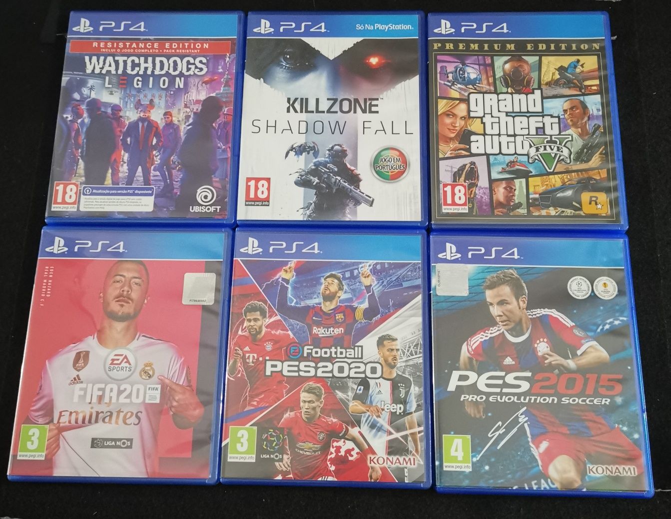 JOGOS PS4 3 por 20€