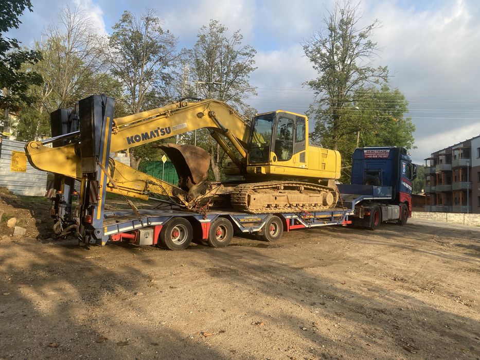 Pomoc drogowa TIR ZGORZELEC. Transport niskopodwoziowy, lawe