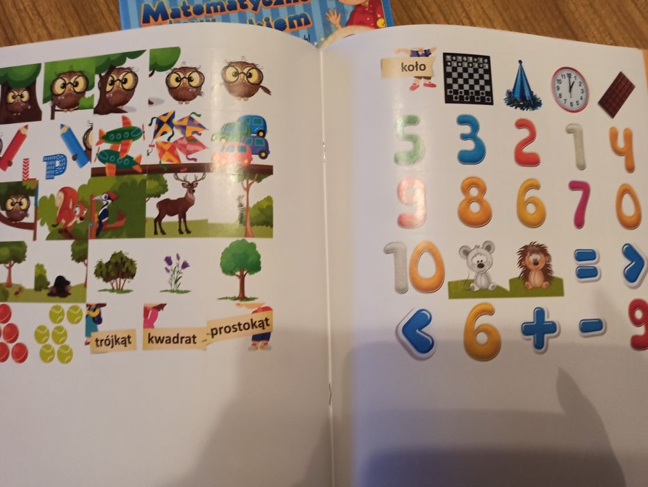 Matematyczne zabawy dla 6-7 latka wydawnictwo Olimp magiczny klucz