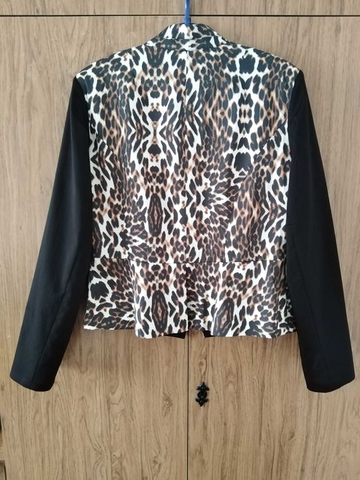 Nowa Dan Hen polska marynarka żakiet panterka cętki pantera 38 40 M L