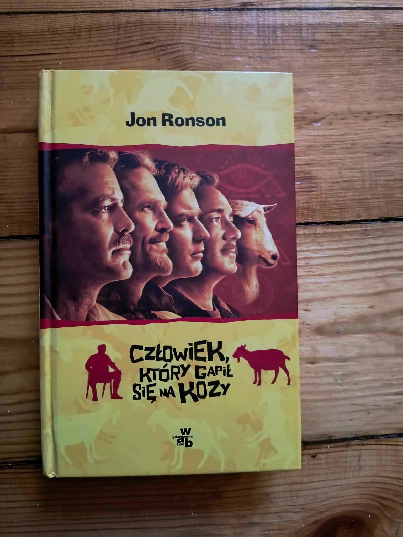 Człowiek który gapił się na kozy- Jon Ronson