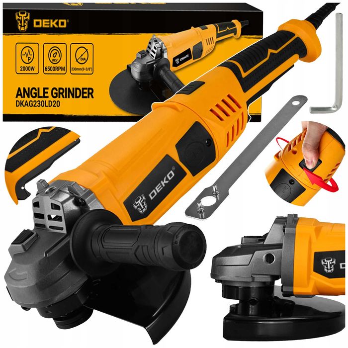 SZLIFIERKA Kątowa 2000 W 230 mm DEKO