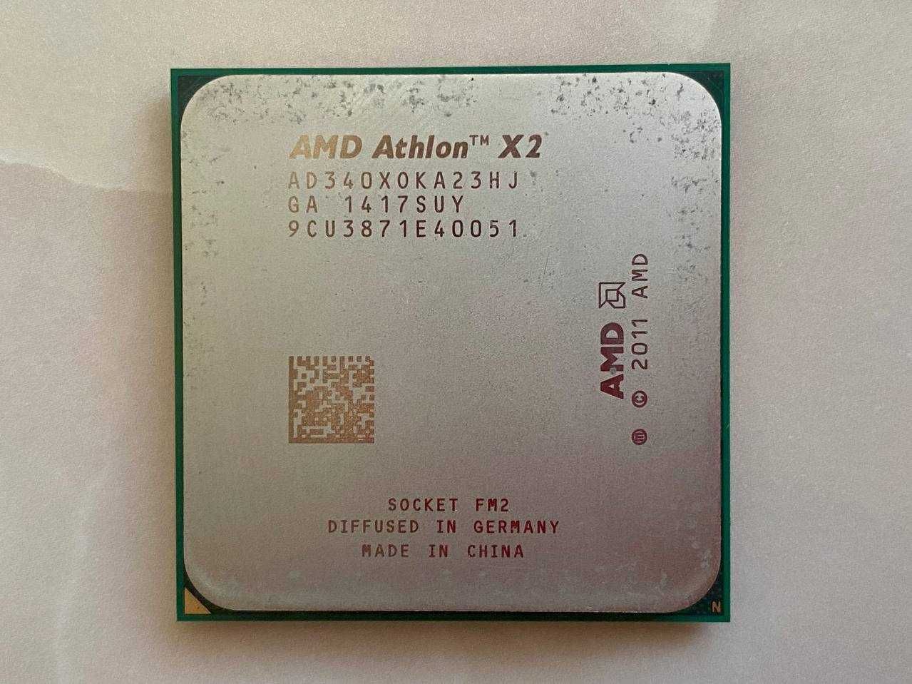 Процесор AMD Athlon X2 340X 3,2-3,6 GHz, FM2 BOX б/в