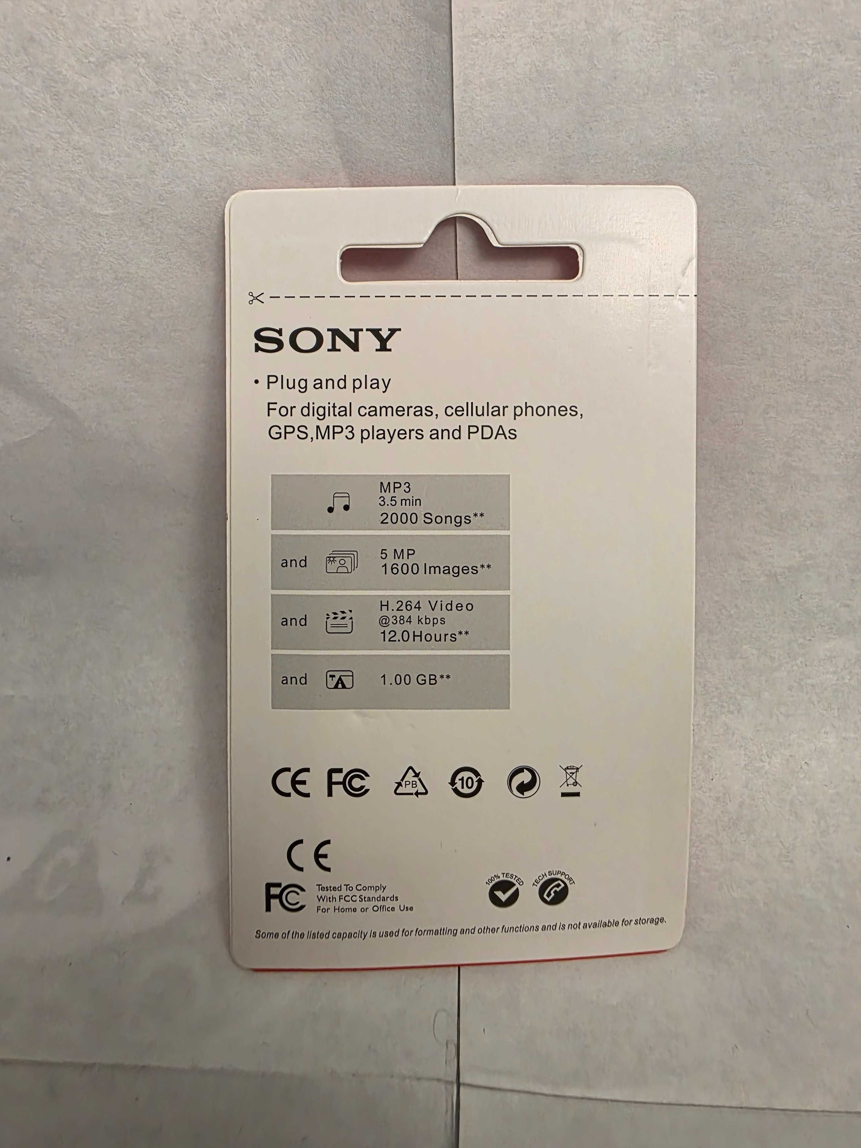 Cartao de Memoria Micro SD Sony 256 GB Camara Smartphone Drone