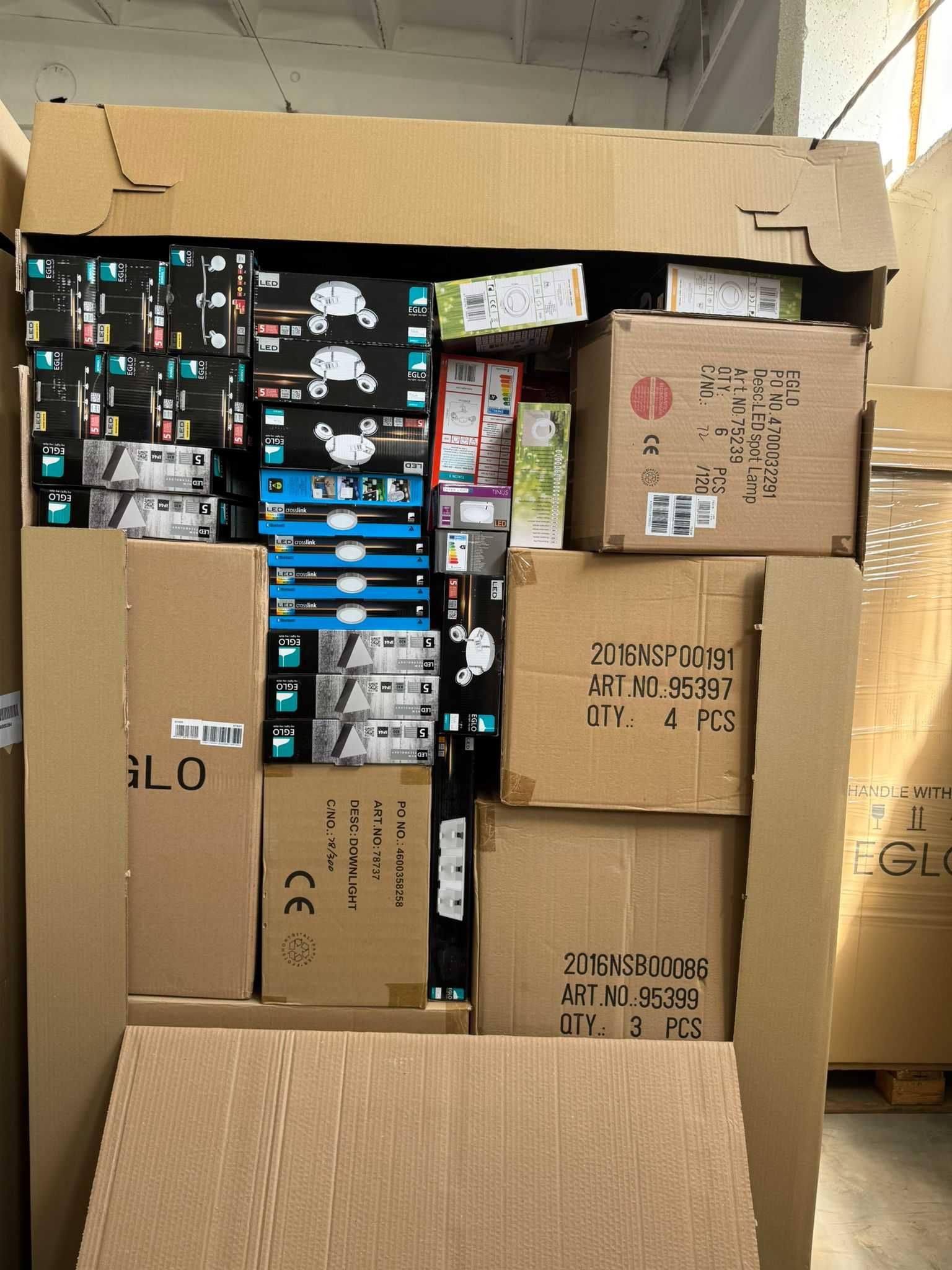 Paleta LED Mix KLASA A WSZYSTKO NOWE Oświetlenie EGLO , 200cm wysoka