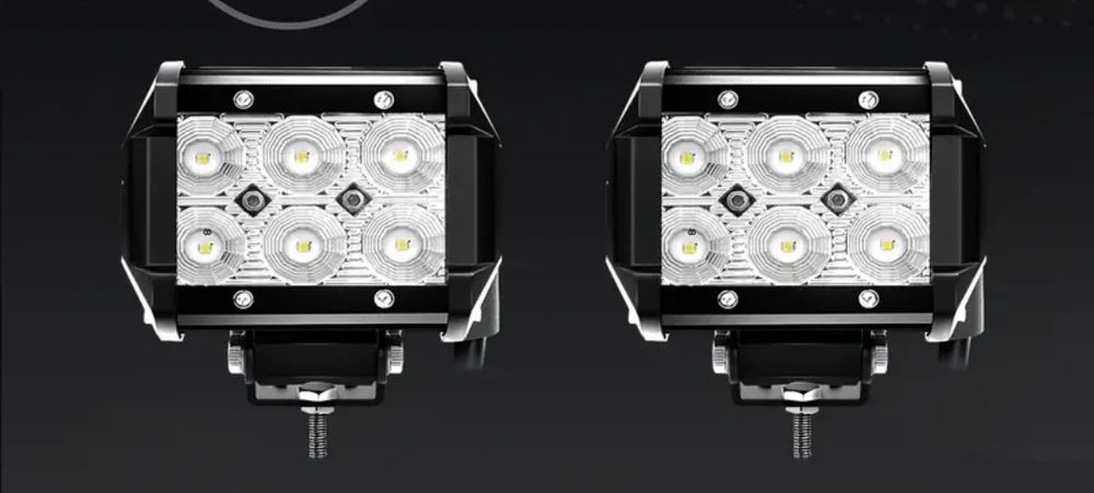Światło Lampy robocze, terenowe, 12V aluminium