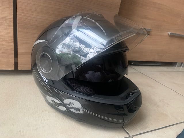 Kask motocyklowy szczękowy SCHUBERT C3 Pro 52-53 ŁADNY stan