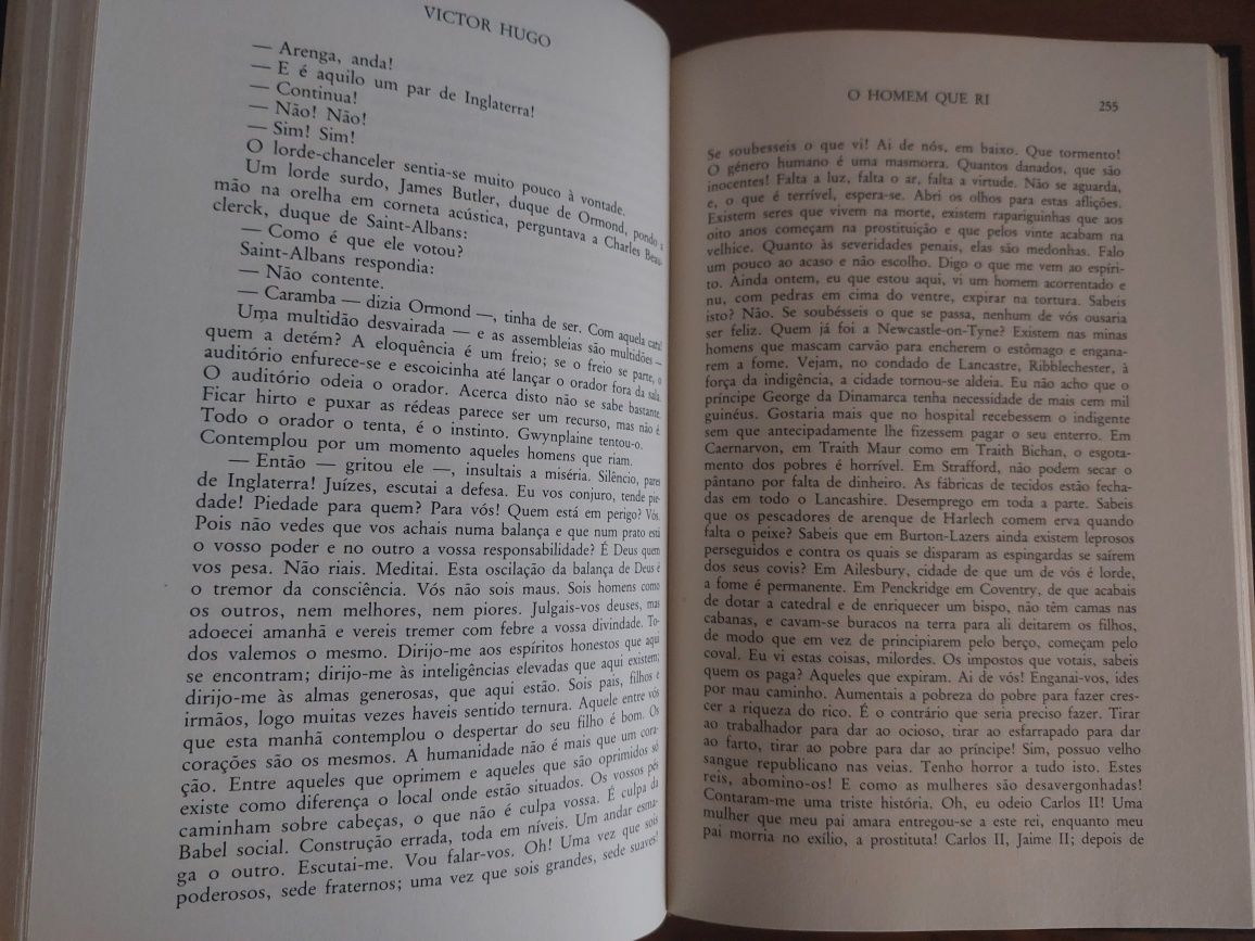 L " O Homem que Ri " Victor Hugo (Optimo Estado)