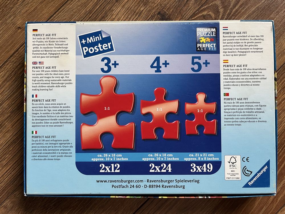 Psi Patrol Paw Patrol 2w1 Puzzle Revensburger