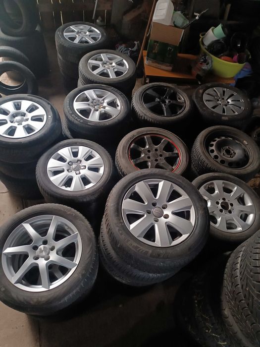 Felgi aluminiowe lub stal 15-16 17  mercedesa 5×112r16 audi VW