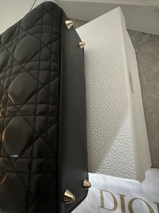 Lady Dior Small My ABCDior Bag Torebka czarna Nowa Nr seryjny