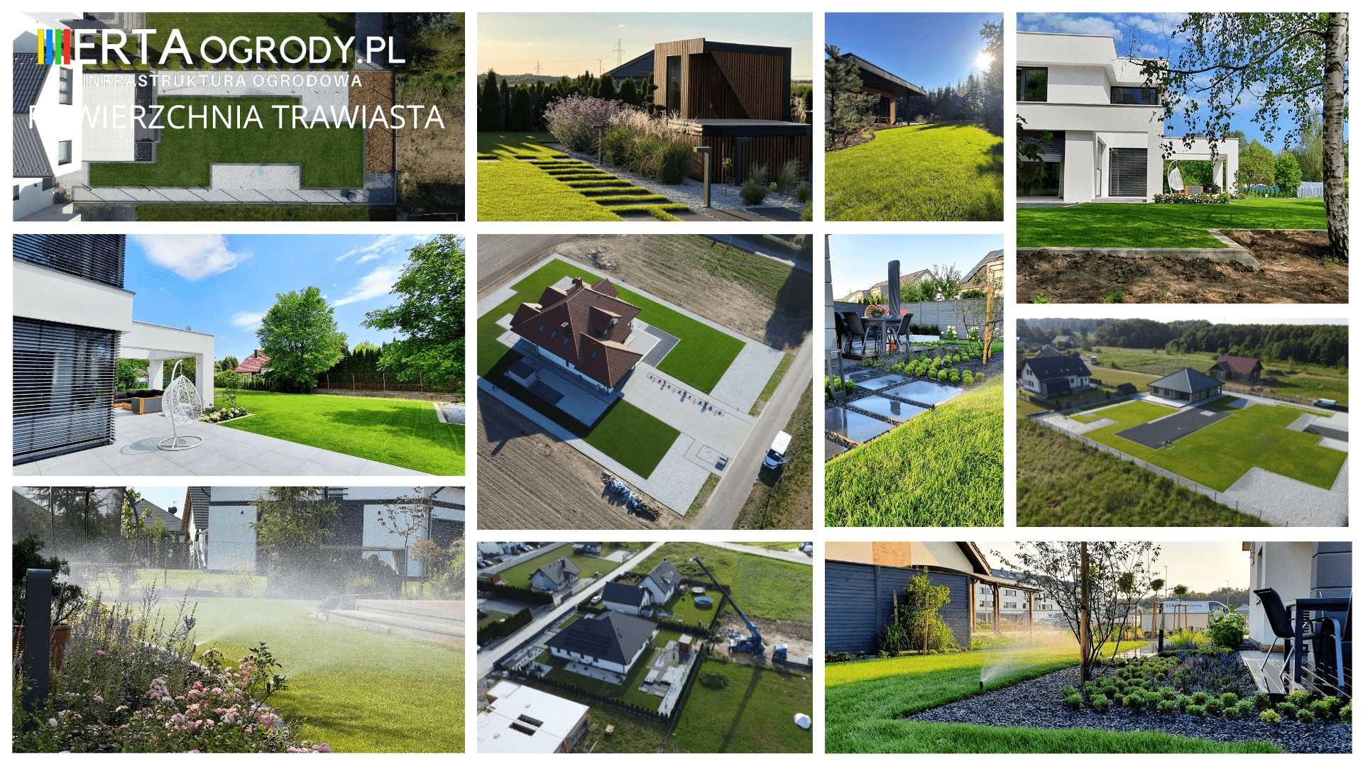 ERTAOGRODY.PL Ogród2025–Kostka brukowa, Taras, Ogrodzenie, Nawodnienie