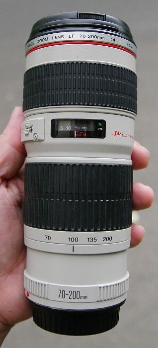 Objectiva Canon ef 70-200 f4