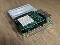 Raspberry Pi 4 model B 4GB + Sense Hat + microSD 64GB