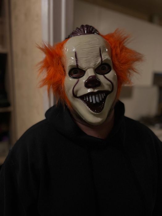 Маска Хеллоуин Крик Джейсон Тыква Джокер Череп цветной Мумия Пила