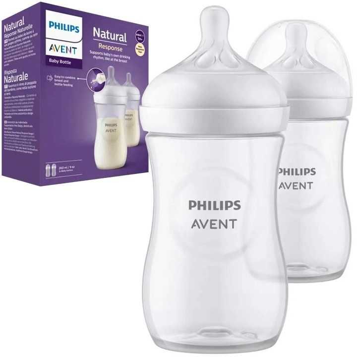 Zestaw 2x butelka Philips AVENT natural response 260ml