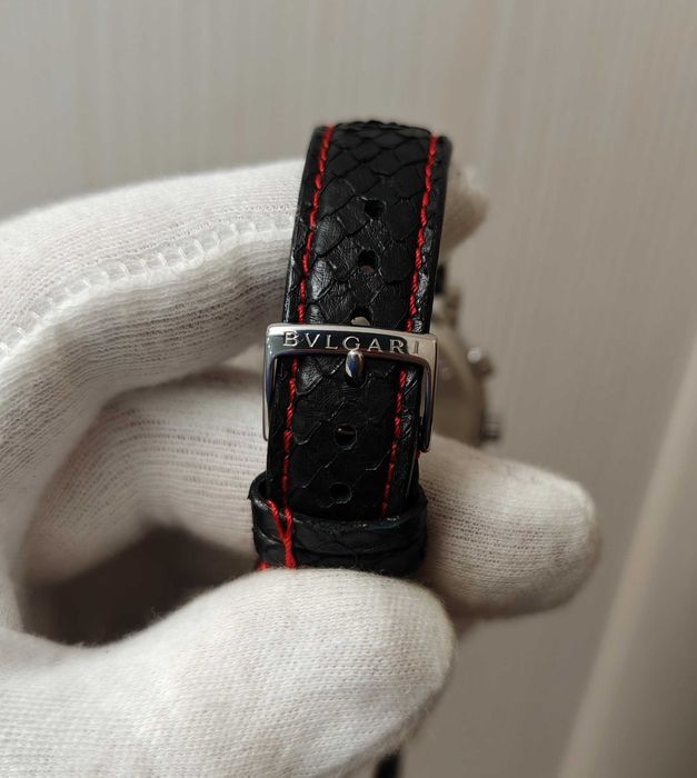 Чоловічий годинник Bvlgari Automatic Chronograph BB38SLCH 38mm 37 jew