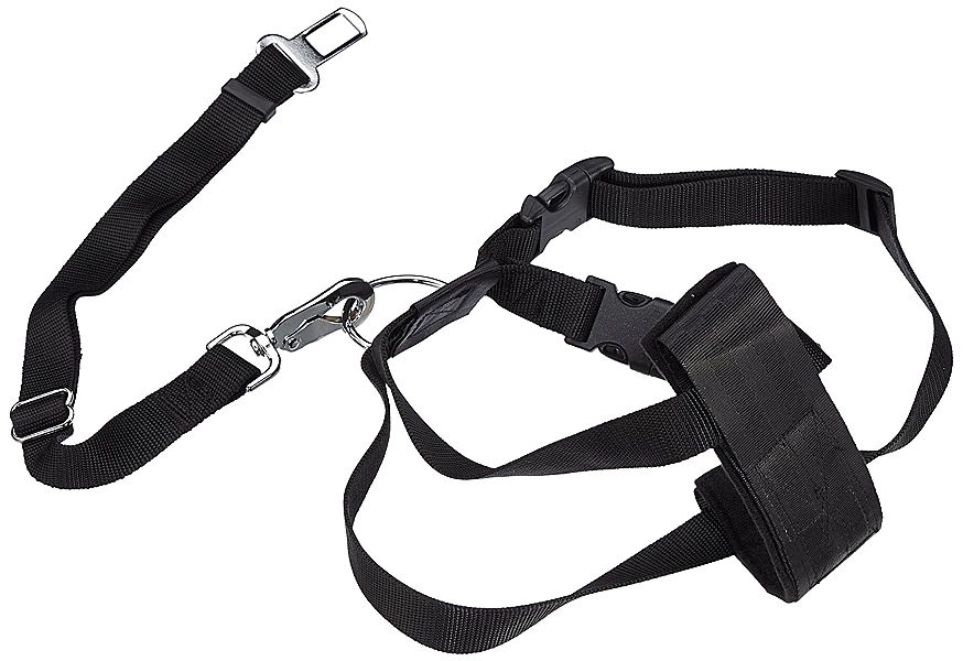 Szelki samochodowe pasy dla psa regulowane M 50-70cm TRIXIE 1291