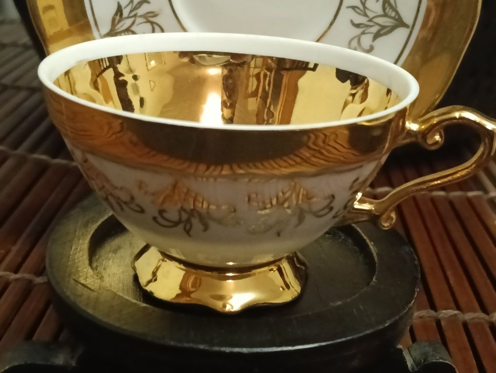 Bela chávena de café  porcelana de Coimbra anos 50