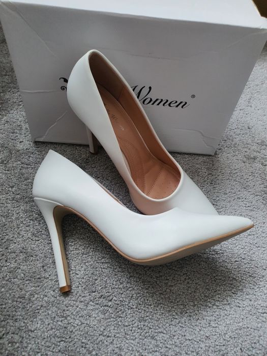 Buty szpilki ślubne roz. 38