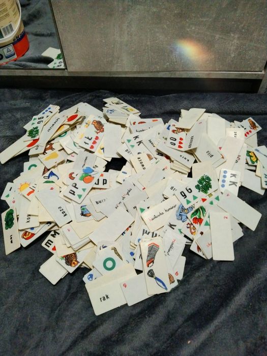 PRL karty edukacyjne do czytania globalnego PRL