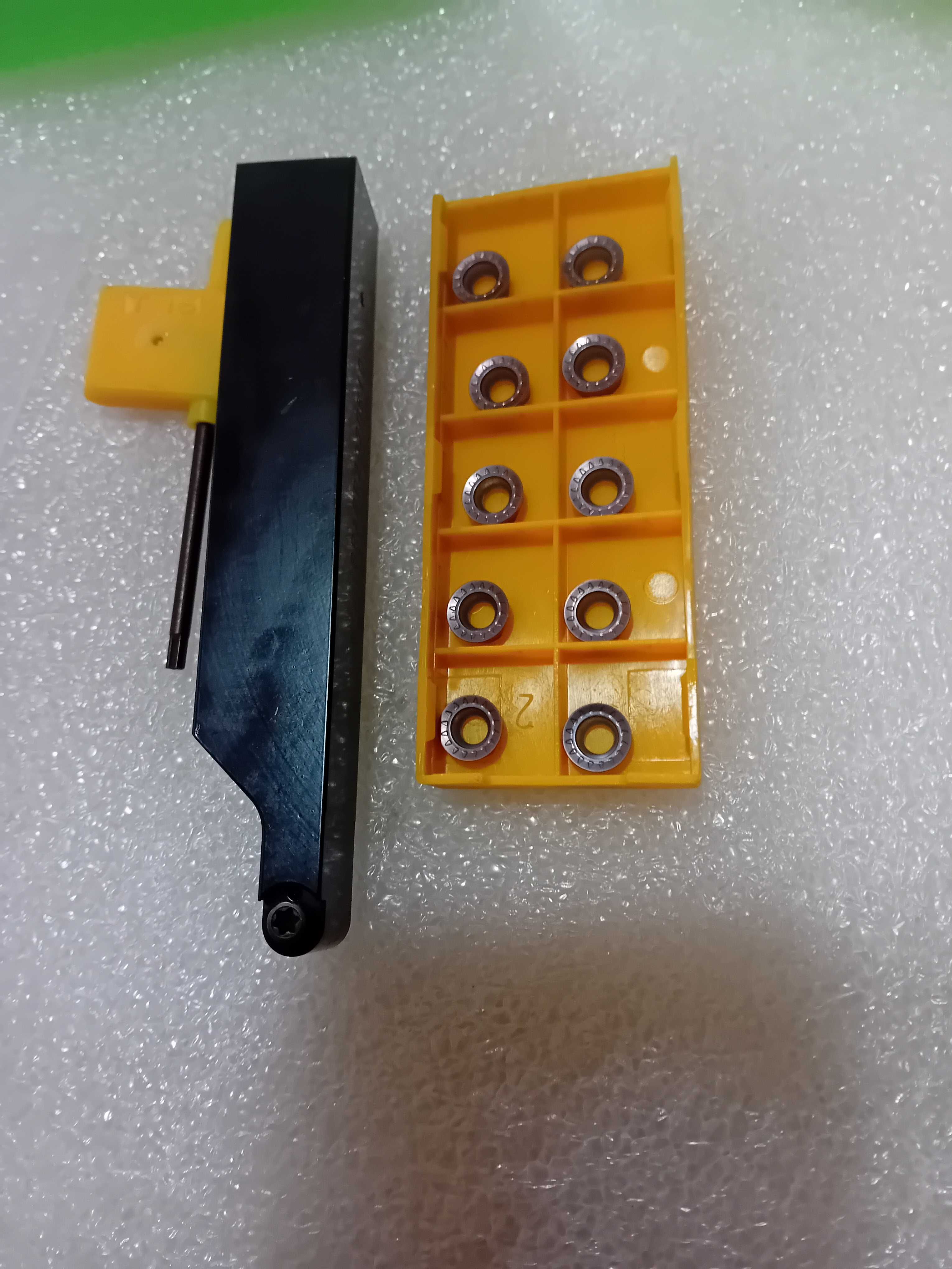 Suporte de pastilhas p/ torno 20mm com 10 pastilhas