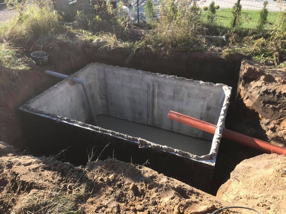 Szamba betonowe z Wykopem, Zbiornik na deszczówkę KOMPLEKSOWO