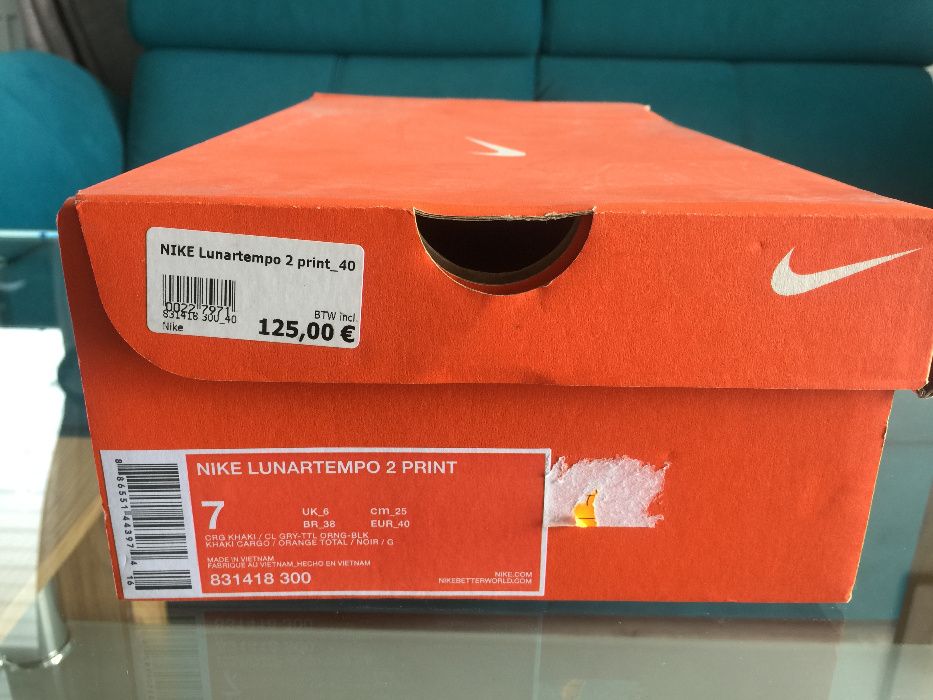 Nowe Buty Nike Lunartempo 2.0 rozmiar 40
