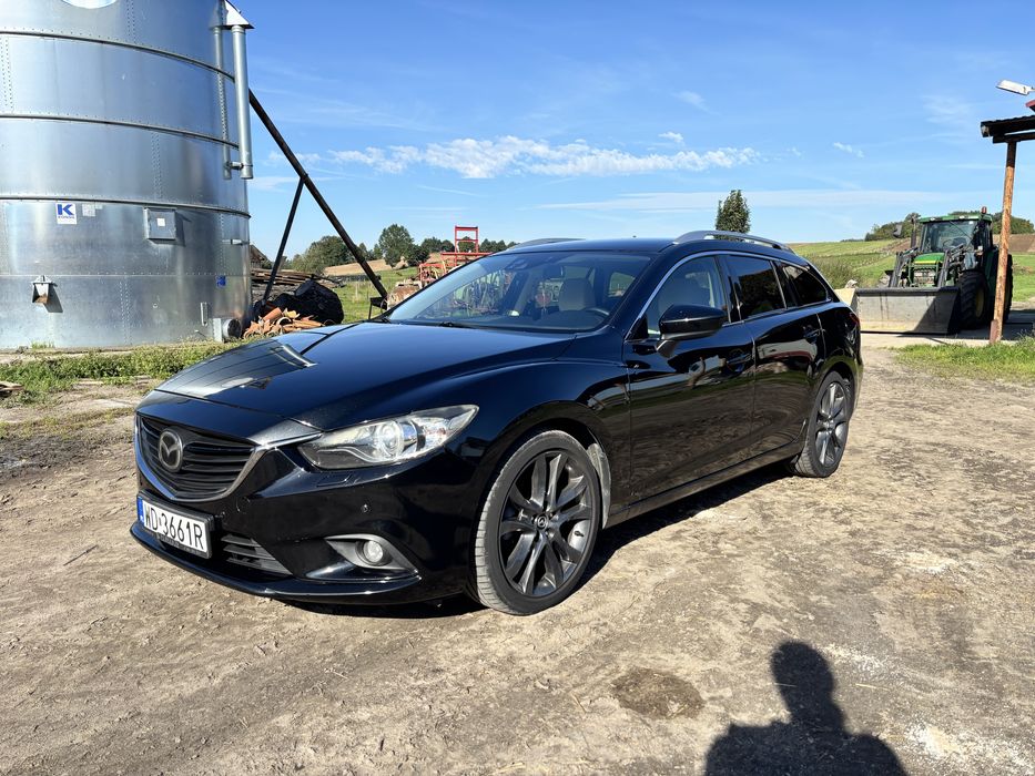 MAZDA 6 2.2 DIESEL, automat, bogate wyposażenie