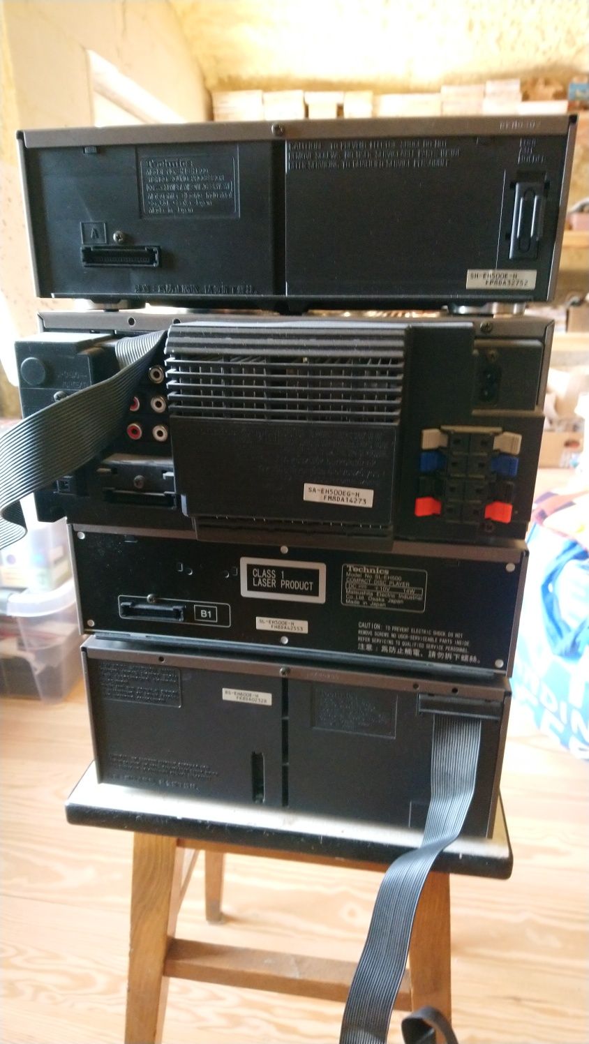 Elementy wieży Technics SH-EH 500 - Błąd F61.