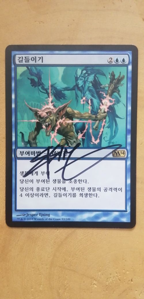 Domestication - Signed - Magic the Gathering