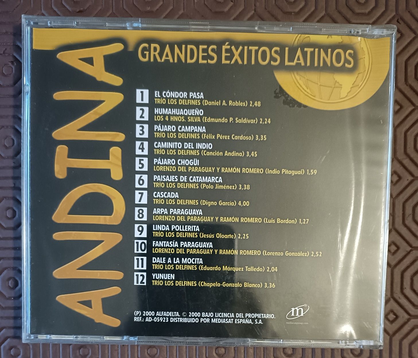CD. -  ANDINA. os melhores