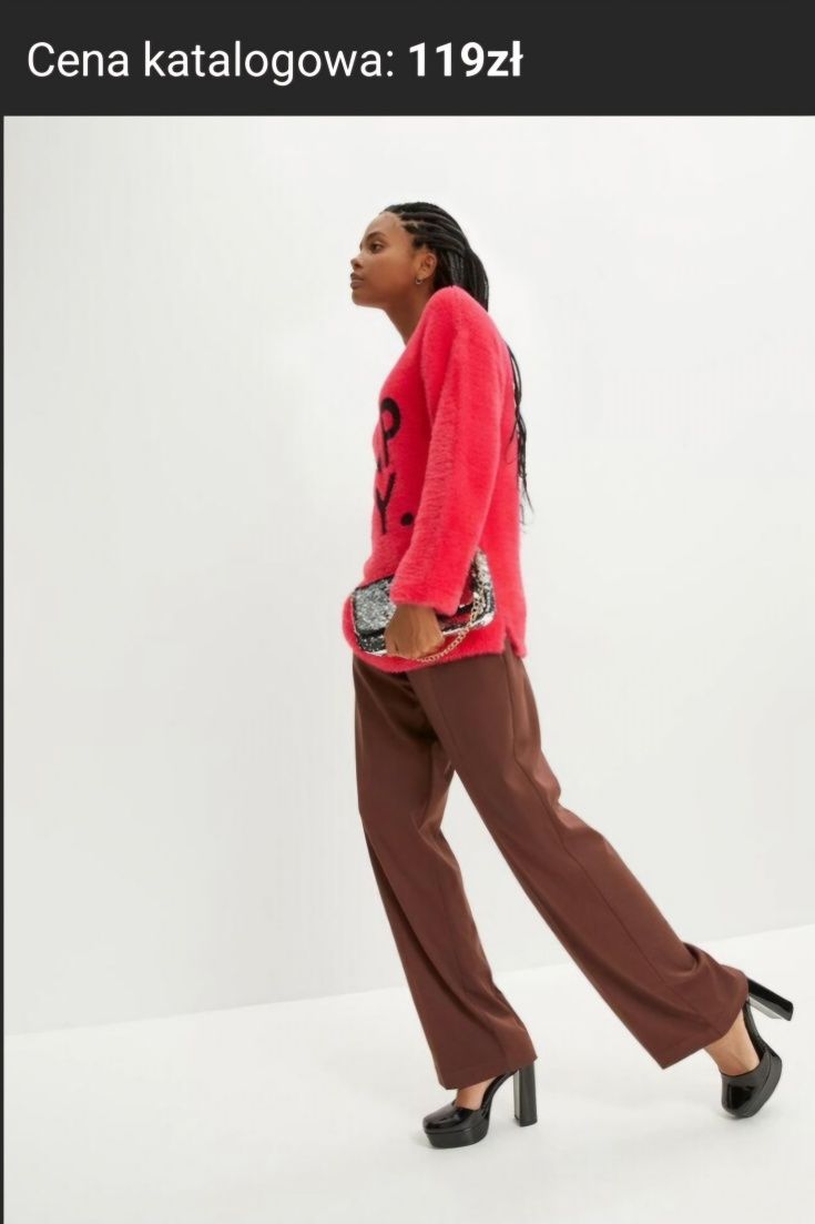 Milutki sweterek plus size 44/46