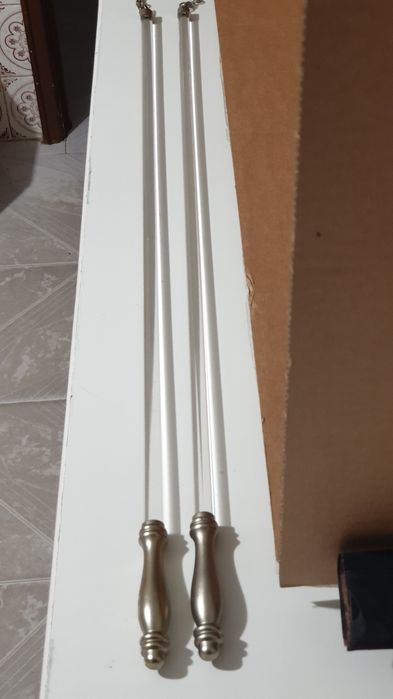 2 Bengalas para cortinados