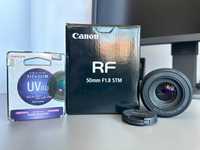 Obiektyw Canon RF 50mm F/1.8 STM + filtr UV Marumi gratis