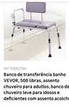 Suporte de banco para dar banho