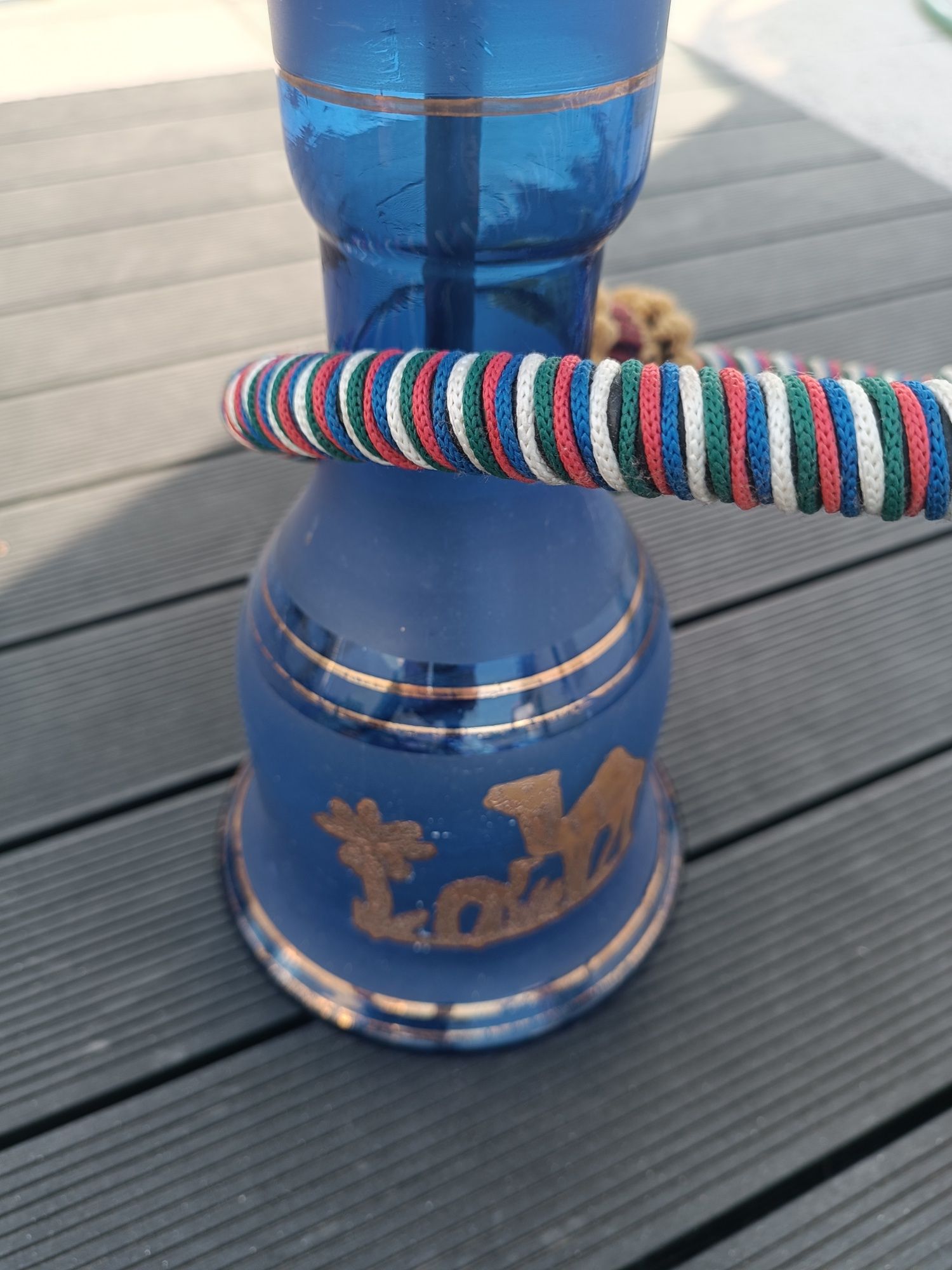 Cachimbo de água azul