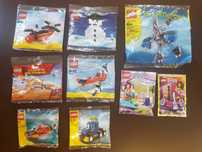 Pakiet 15 Nowych Zestawów LEGO w Woreczkach MISB z Lat 2004 do 2017