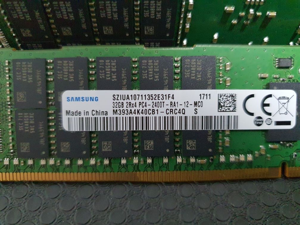 RAM DDR4 32gb 2400mhz ECC